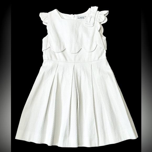 Mayoral***White Cotton Pretty Dress***Size 7***$98 - Picture 3 of 4